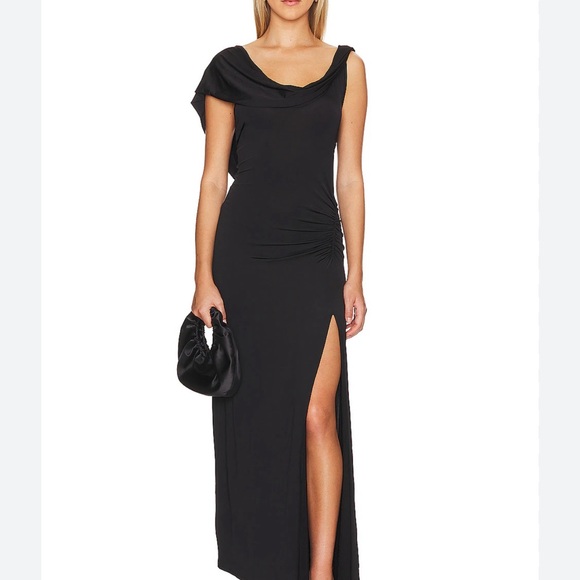 NWT Free People X REVOLVE Roxanne Dress in Black Free People Sz L $250 - Picture 6 of 6